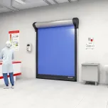 Porta Rápida Flexível de Enrolar Pharma
