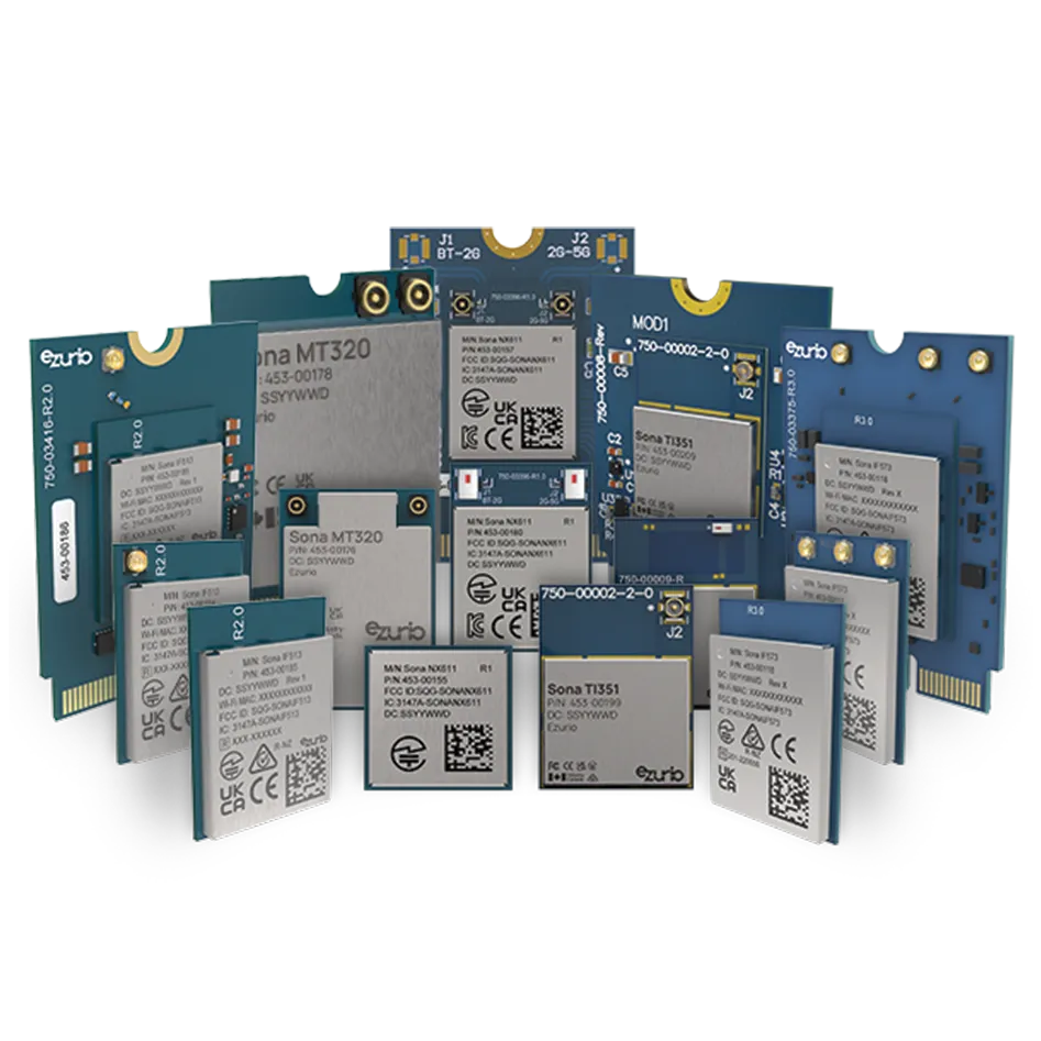 Sona™ Wi-Fi 6 & 6E Series of modules