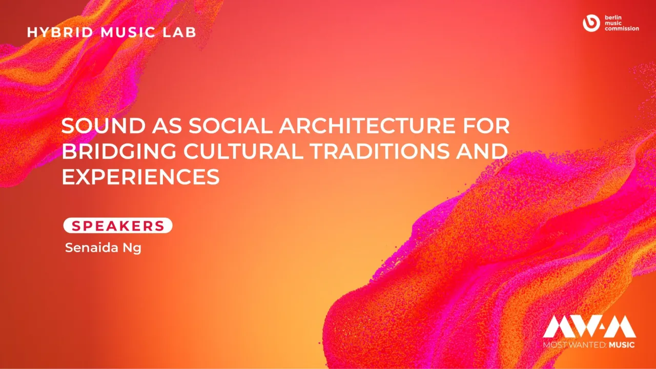 Sound as Social Architecture for Bridging Cultural Traditions and Experiences
