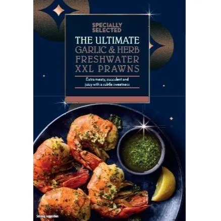 The Ultimate Garlic & Herb Freshwater XXL Prawns