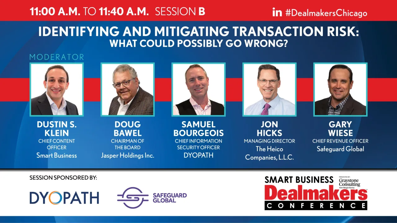 Identifying and Mitigating Transaction Risk: What Could Possibly Go Wrong?
