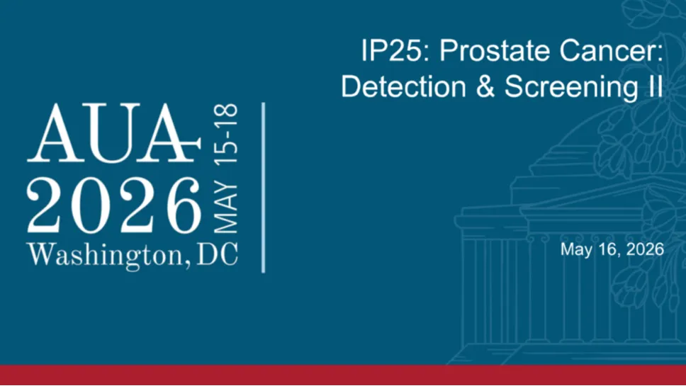 IP25: Prostate Cancer: Detection & Screening II