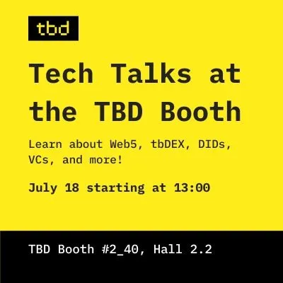 TBD Tech Talks July 18
