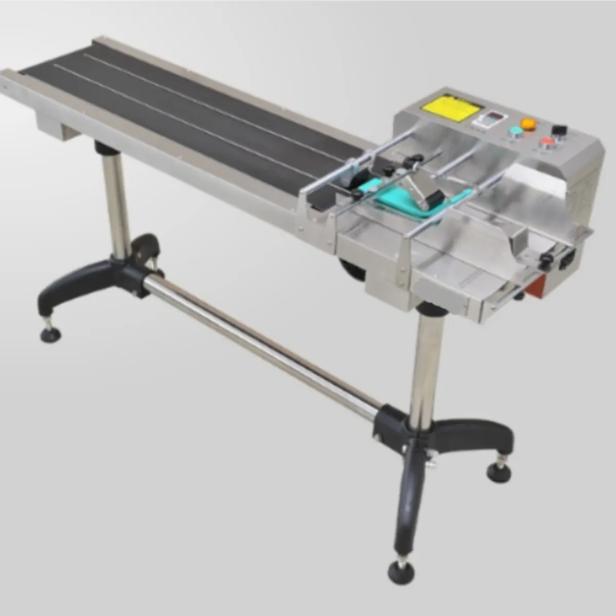 Esteira com separador de embalagens - Dispenser