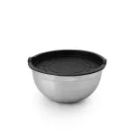 Bowl / tigela de inox com tampa 3,5 e 7 litros