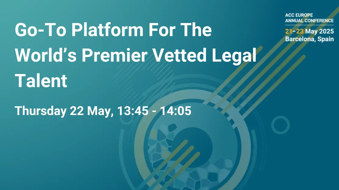 Go-to platform for the world’s premier vetted legal talent
