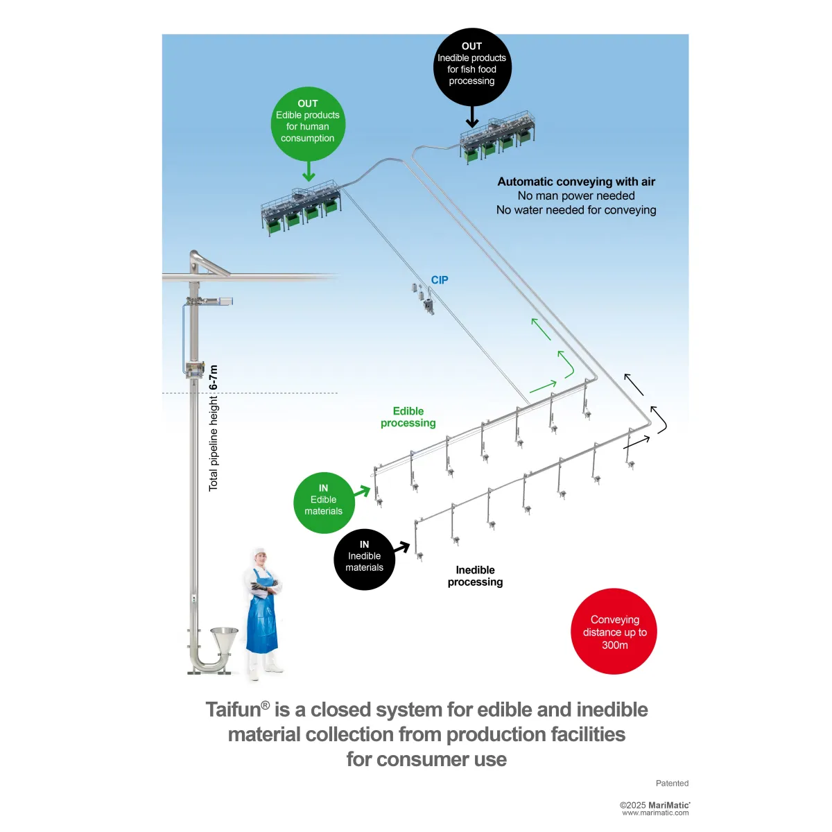 TAIFUN - Vacuum Conveying Solutions for Seafood Processing