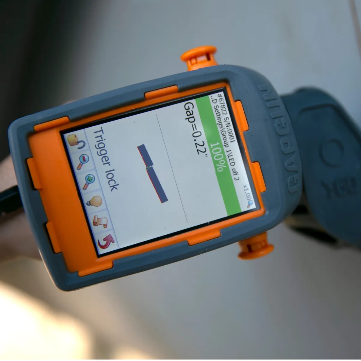 GapGun: High-Accuracy Laser Measurement for Quality Control