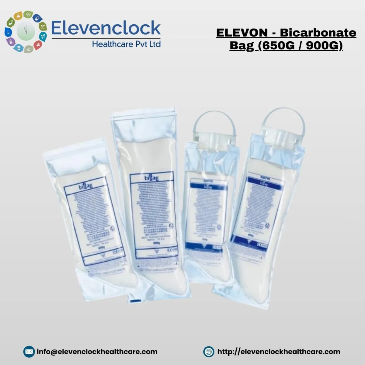 ELEVON™ Bicarbonate Bag 650g/900g
