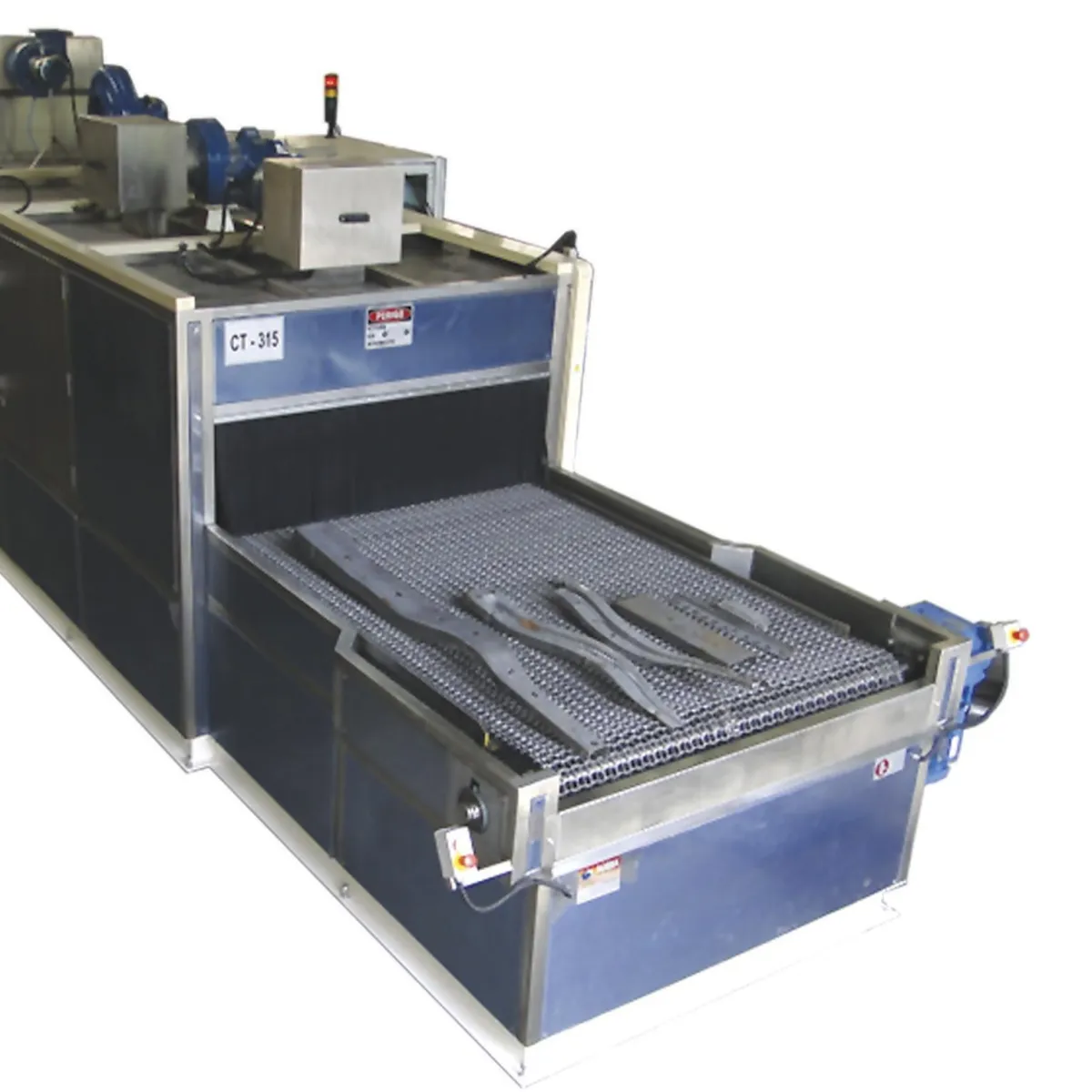 LINHA CT - LAVADORA DE PEÇAS TÚNEL MULTI ESTÁGIOS