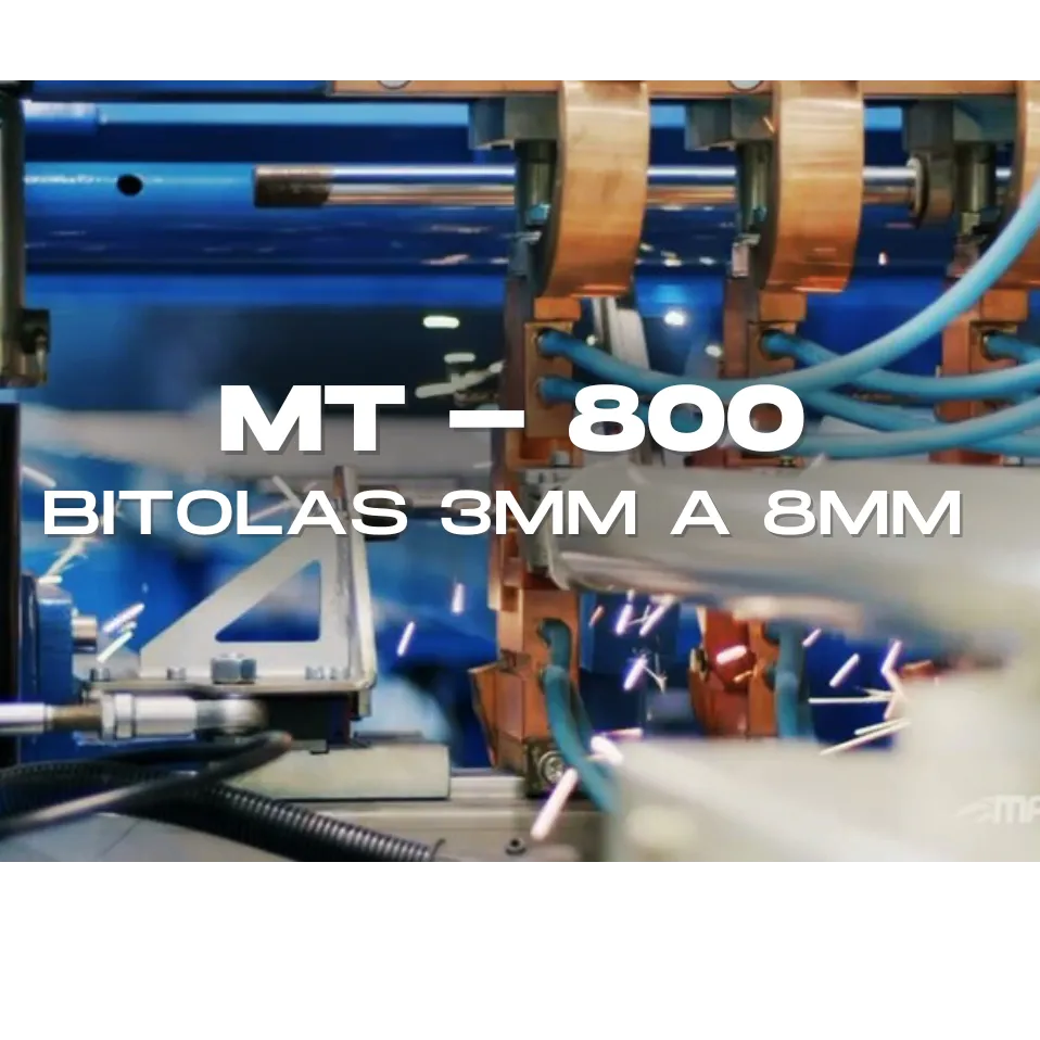 MÁQUINA DE TELA HÍBRIDA | MT-800 | BITOLAS 3MM A 8MM