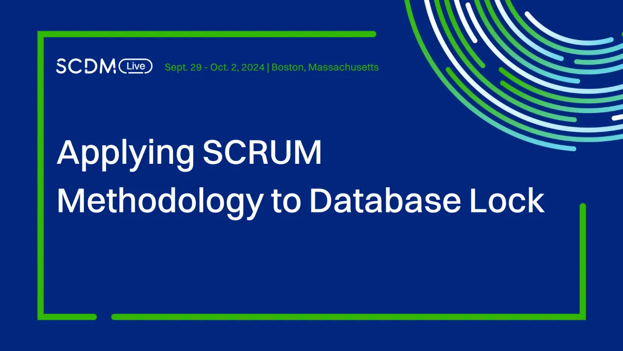 Applying SCRUM Methodology to Database Lock