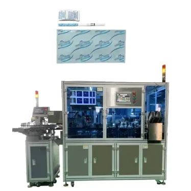 Fully Automatic Rapid Test Kit Cutting Pouching and Sealing Assembly Machine