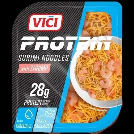 Viči High-Protein Surimi Noodles with Shrimp & Garlic