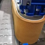 Correia Massageadora sob medida para rotuladoras