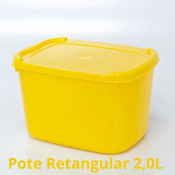 Pote Retangular 2,0L