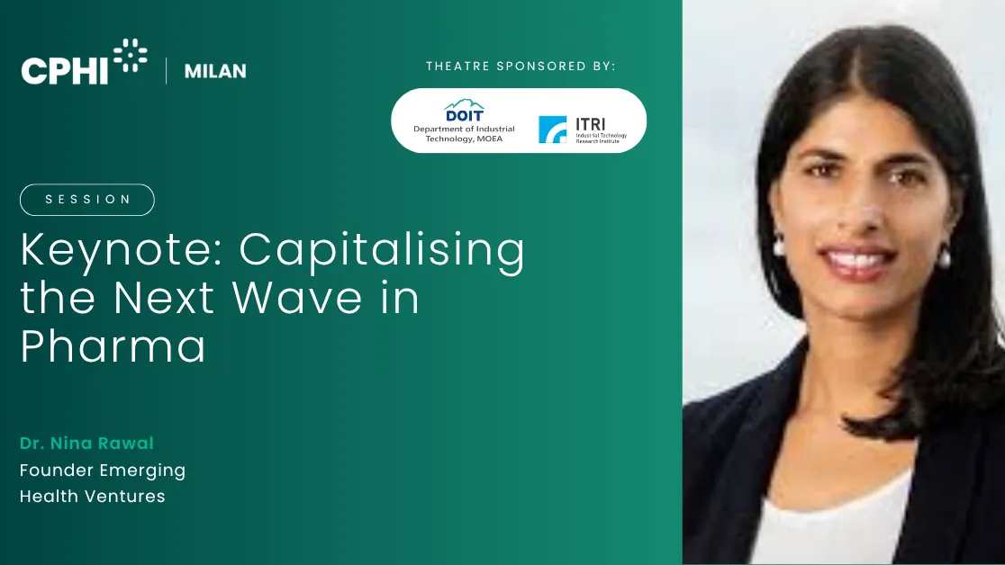 Keynote: Capitalising the Next Wave in Pharma