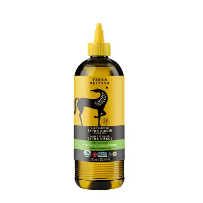 Terra Delyssa Organic Extra Virgin Olive Oil Squeeze Bottle