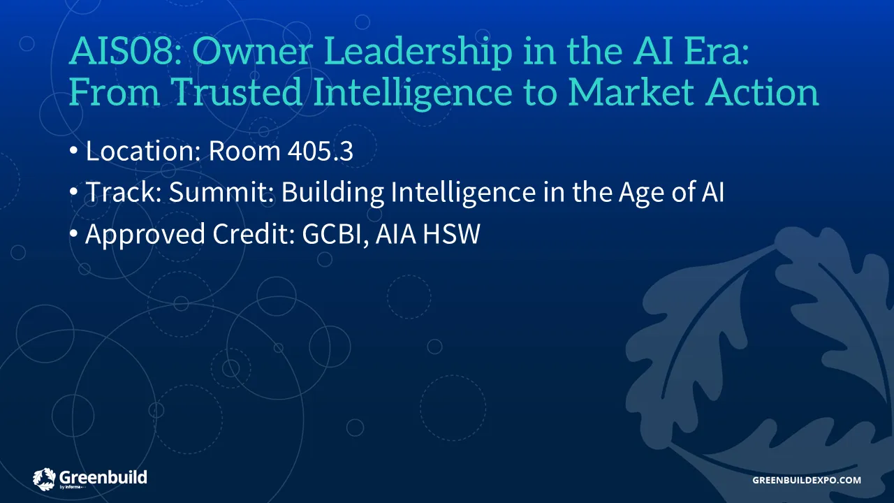 Owner Leadership in the AI Era: From Trusted Intelligence to Market Action