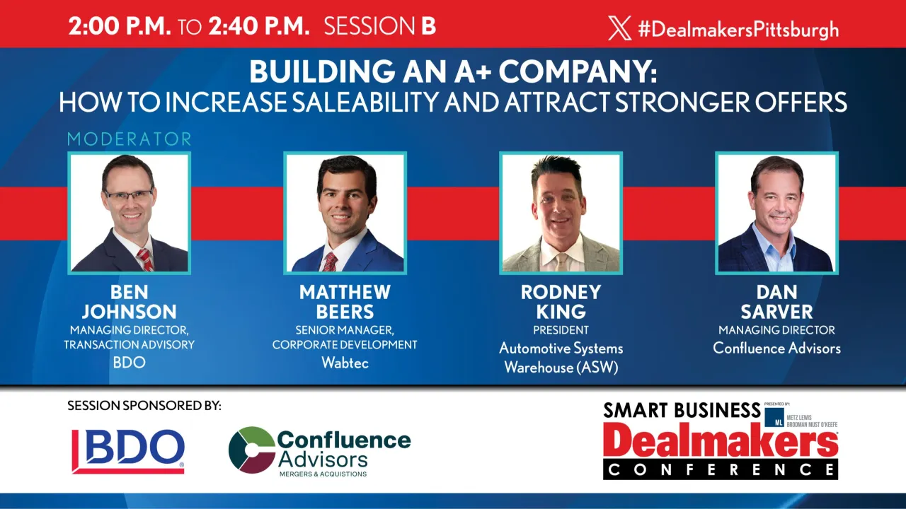 Building an A+ Company: How to Increase Saleability and Attract Stronger Offers