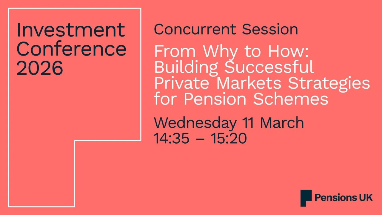 From Why to How: Building Successful Private Markets Strategies for Pension Schemes