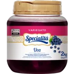 Elaborada com frutas e ingredientes selecionados, a linha de Variegatos Specialitá traz novas possibilidades em texturas e sabores que enriquecem e promovem novas experiências de consumo.
Pronta para o uso e indicada para aplicações em mesclas de sorvetes e na confeitaria, sua textura é conservada mesmo após congelamento e pode ser utilizada na dosagem conforme a necessidade e perfil de cada formulação.
ABACAXI COM VINHO
ABÓBORA COM COCO
AMARENA
AMARENA EM PEDAÇOS
AMORA
BANANA FLAMBADA
BANOFFE
COCADA
DAMASCO
DOCE DE TAPIOCA
FRUTAS AMARELAS
FRUTAS DO BOSQUE
FRUTAS VERDES
MARACUJÁ
MIRTILO
MORANGO
PAMONHA DOCE