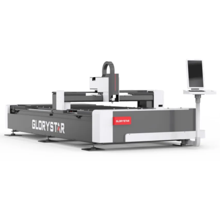 Série GS | Máquina de Corte a Laser de Fibra para Chapas Metálicas com Estrutura Aberta