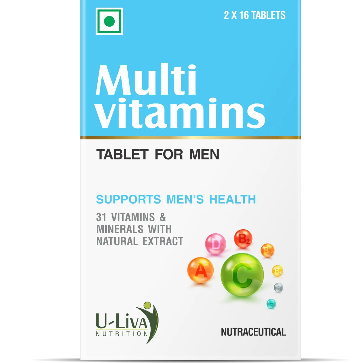 MULTIVITAMINS FOR MEN - Multi Action Mineral & Vitamin Complex Tablets