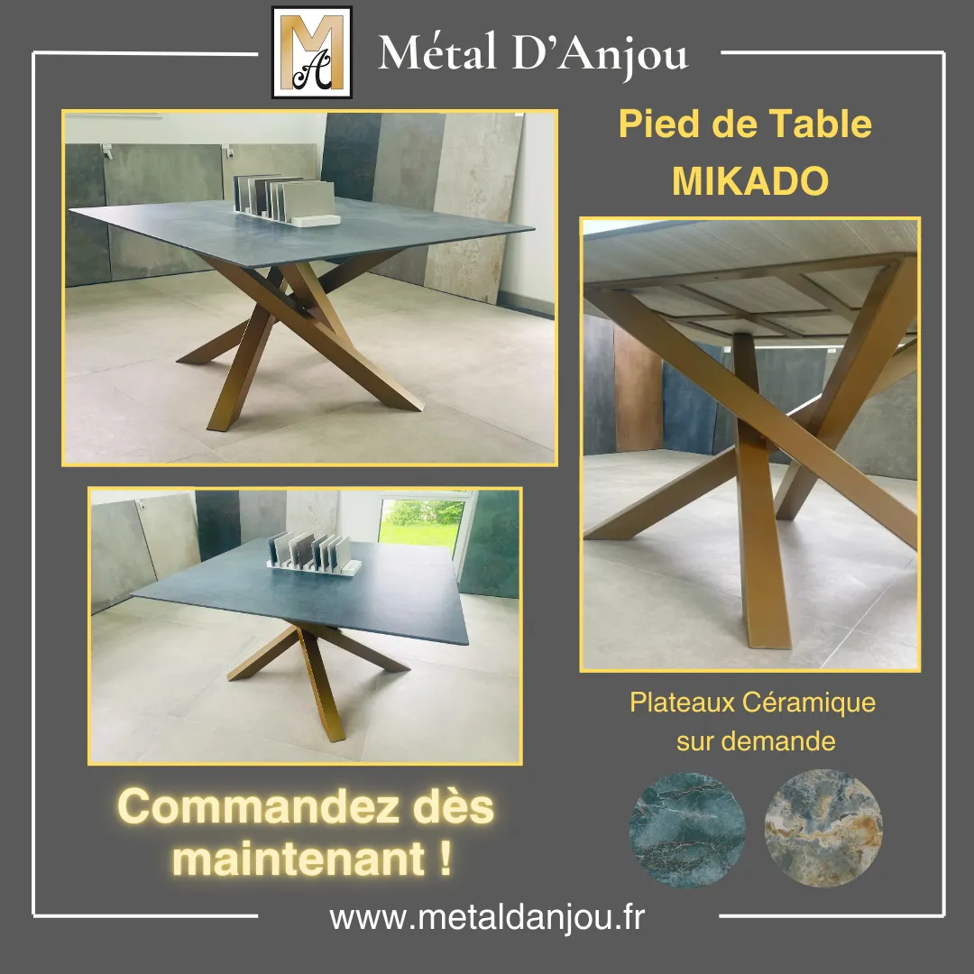 Table Mikado Céramique