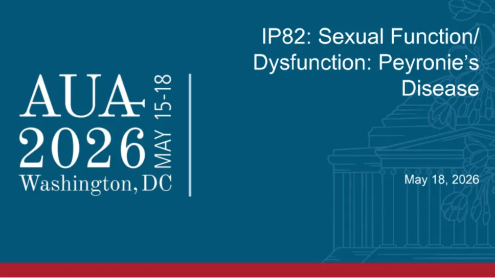 IP82: Sexual Function/Dysfunction: Peyronie’s Disease