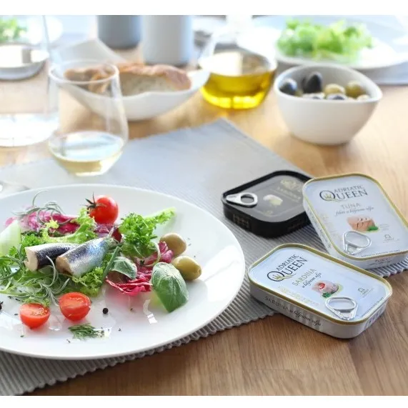 Adriatic Queen canned fish and fish pâtés (retail&HoReCa)