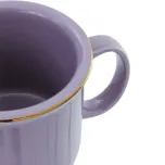 Canecas de Cerâmica Tipo Esmaltada Roxa 280ml Para Sublimação