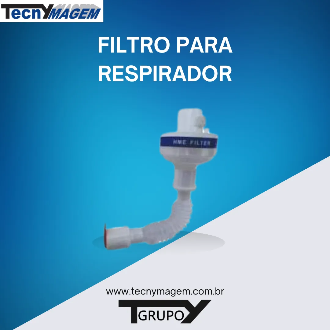 Filtro Umidificador para Circuito Respirador
