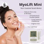 MyoLift Mini Microcurrent Facial Device - Non-Invasive Face Lift, Facial Skin Care Products for Anti Aging, Skin Tightening - Esthetician Supplies and Skin Care Tools - Up to 400 Microamps