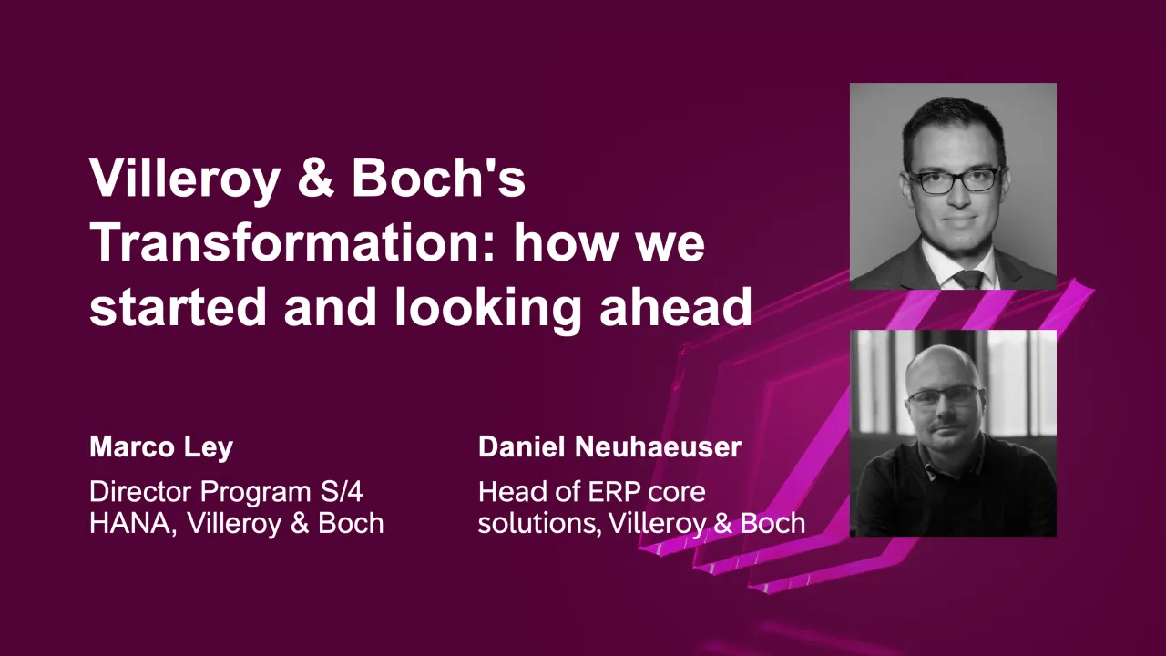 Villeroy & Boch's Transformation: how we started and looking ahead