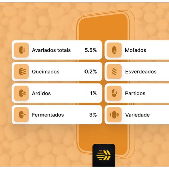 Soybean damaged through smartphone