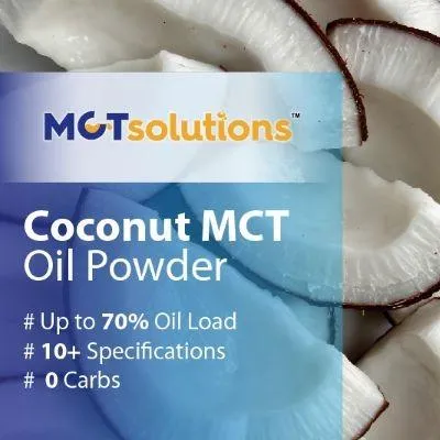 MCTsolutions™ Coconut MCT Oil Powder
