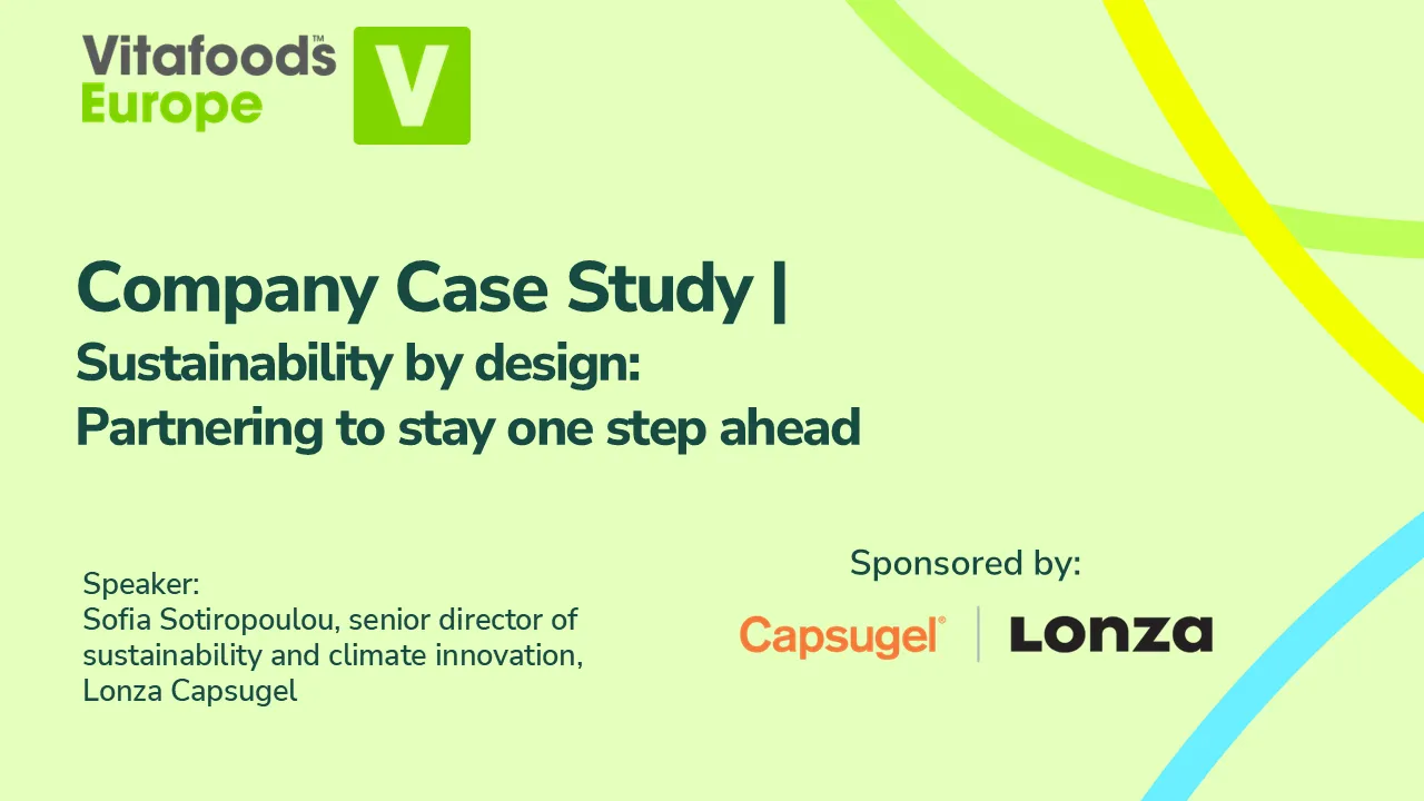 Company Case Study by Lonza Capsugel | Sustainability by design: Partnering to stay one step ahead