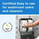 Tork OptiServe® 4-Roll Coreless Toilet Paper Dispenser