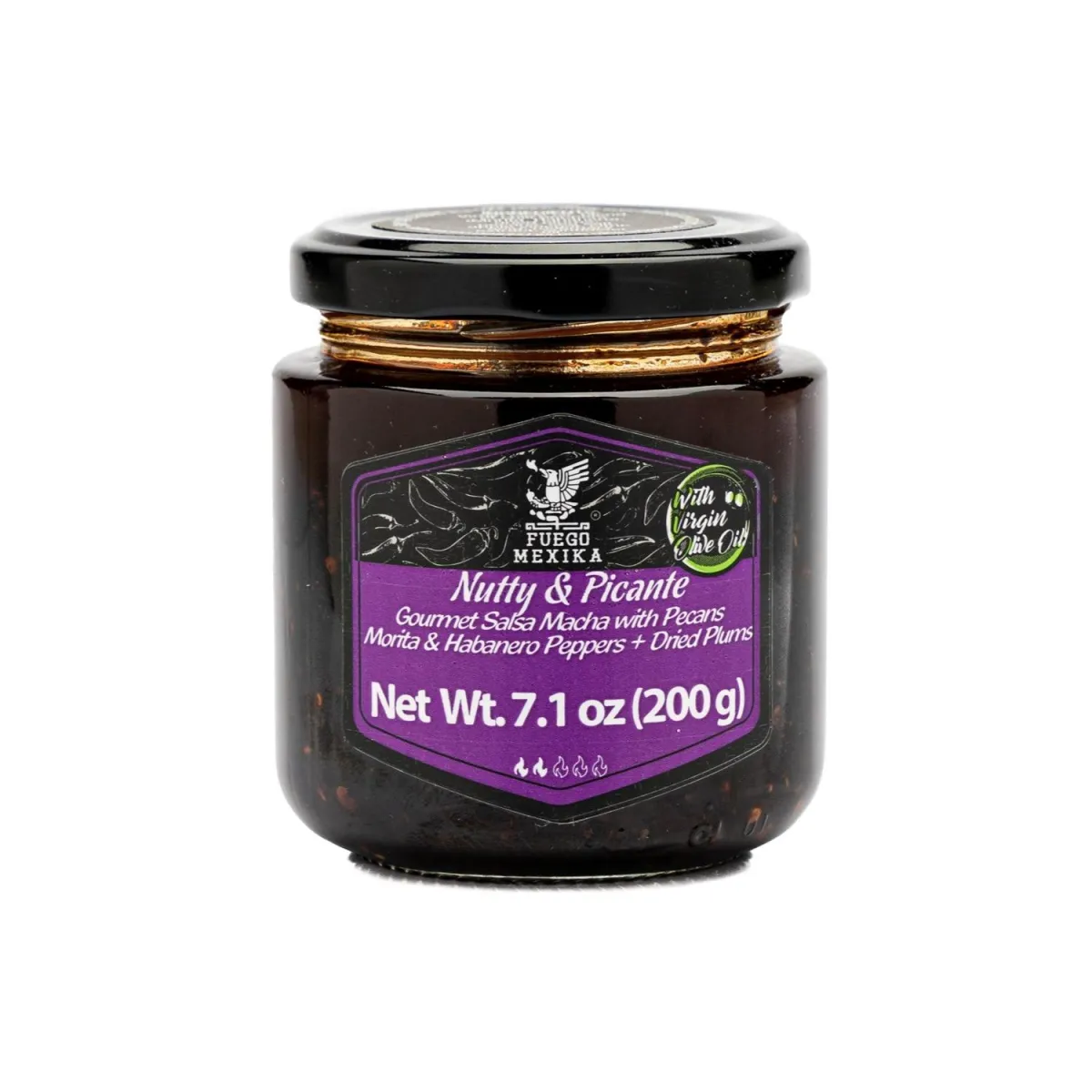 Nutty & Picante - Delicatessen Salsa Macha with Dried Plums & Pecans