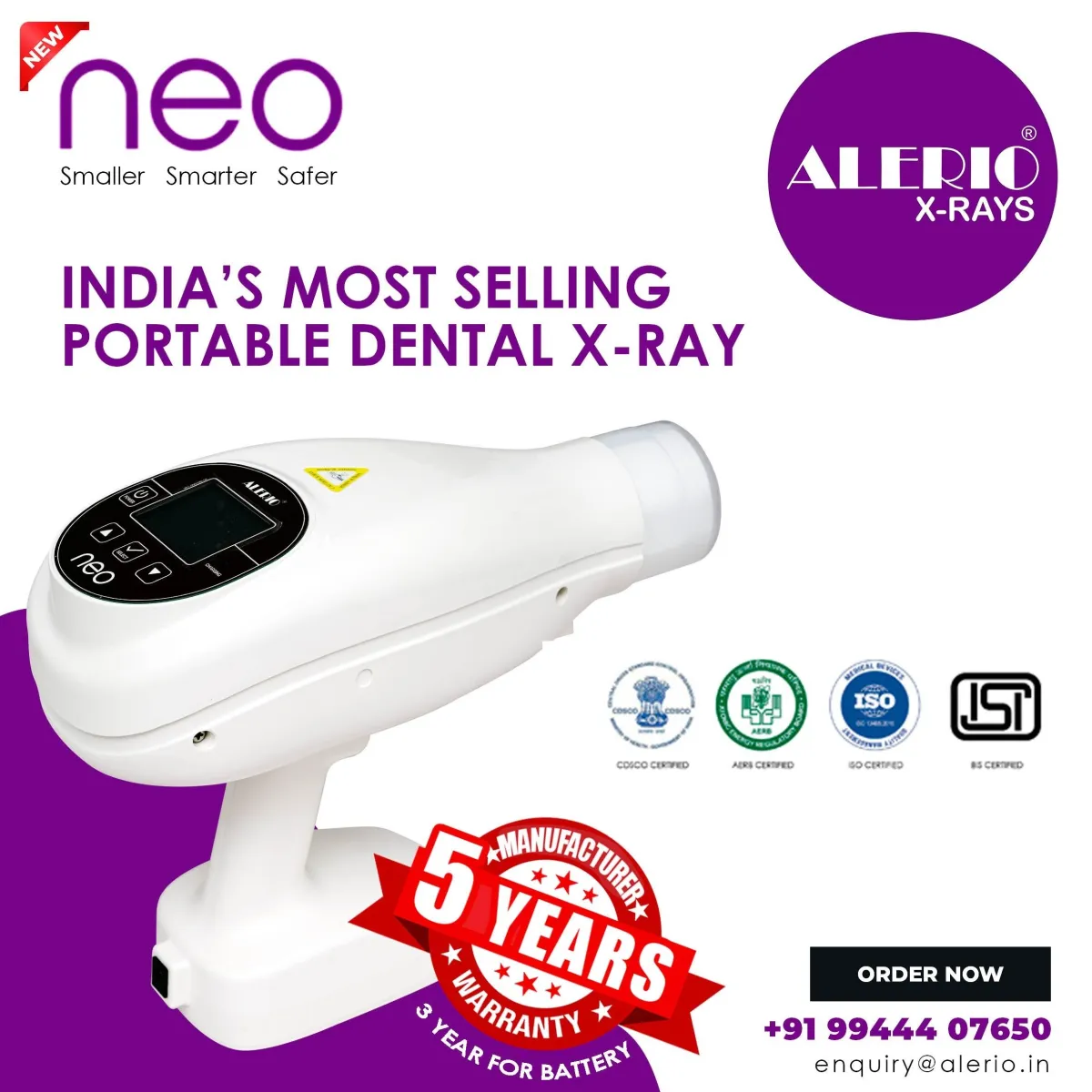 ALERIO NEO - Portable Dental X-Ray