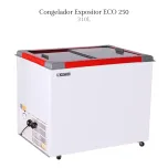 ECO 250 I Congelador Expositor Eco 250 310 Litros