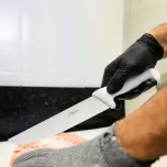 Faca inox com cabo polipropileno 6", 8 " e de 10"