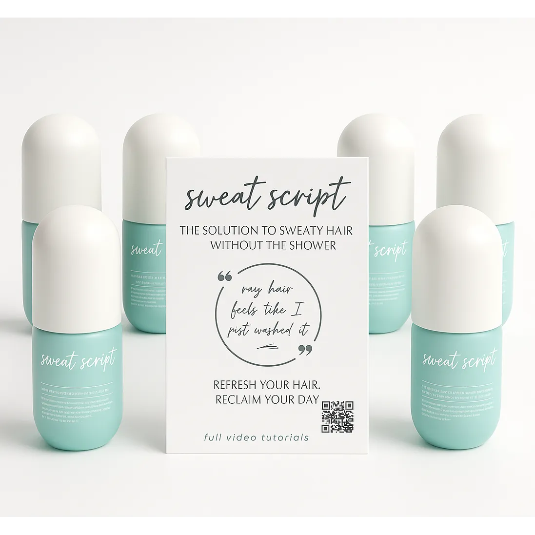 *Show Special* Sweat Script - 24 Bottles - Includes: Display + Tester + Free Shipping