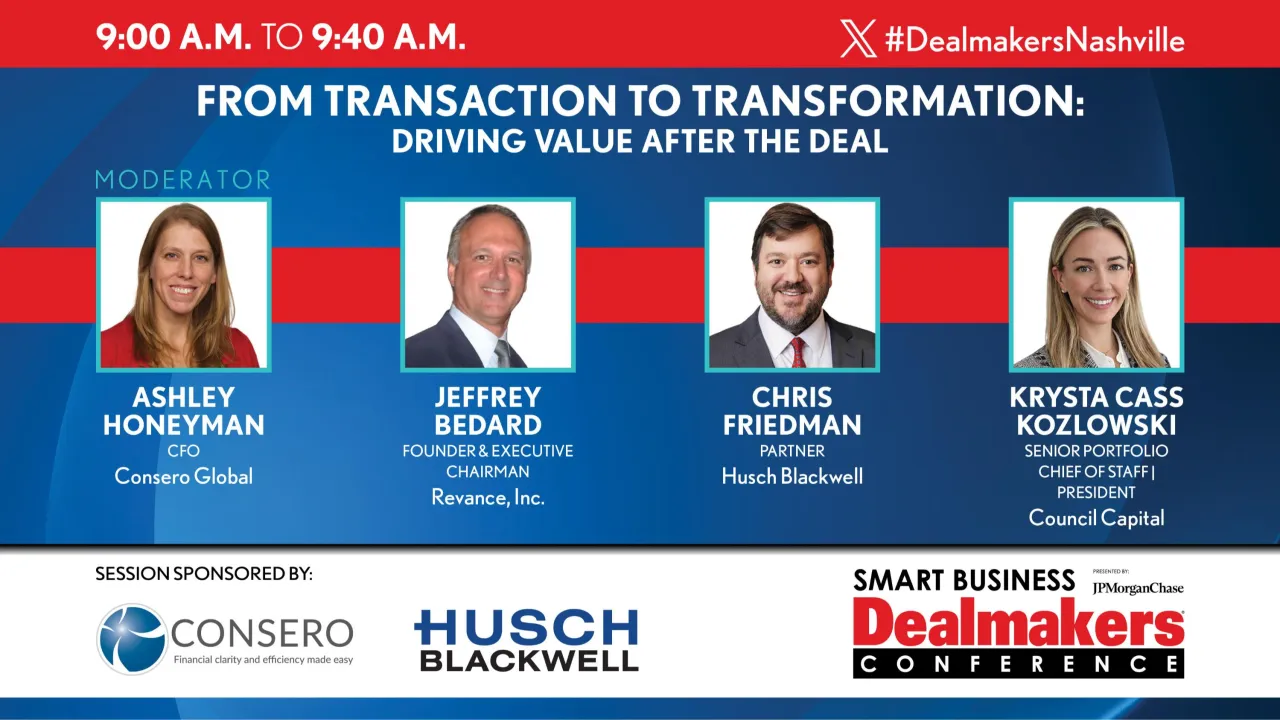 From Transaction to Transformation: Driving Value After the Deal