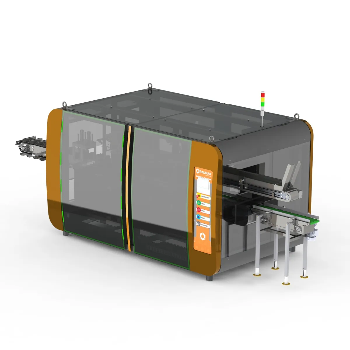 Encartuchadora Raumak Infinity Carton Continuos
