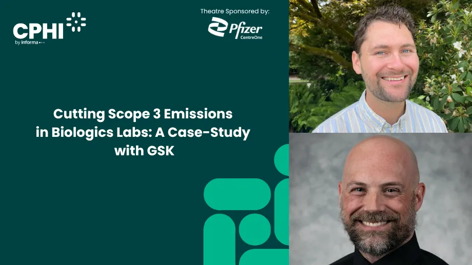 Cutting Scope 3 Emissions in Biologics Labs: A Case-Study with GSK