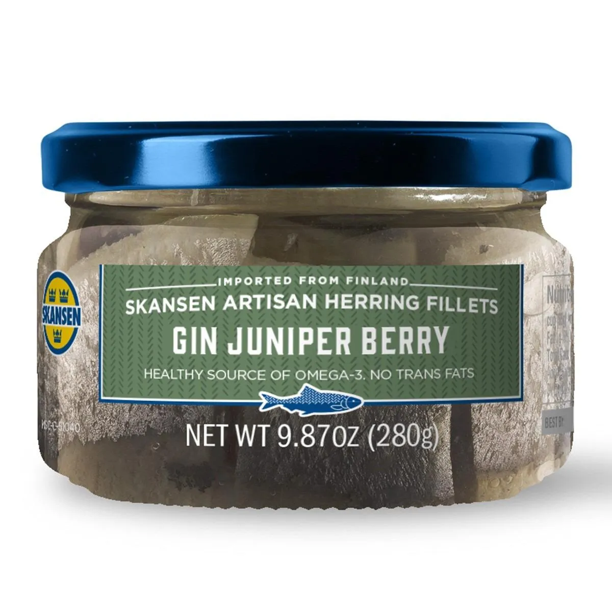 Gin Juniper Berry Artisan Herring Jar