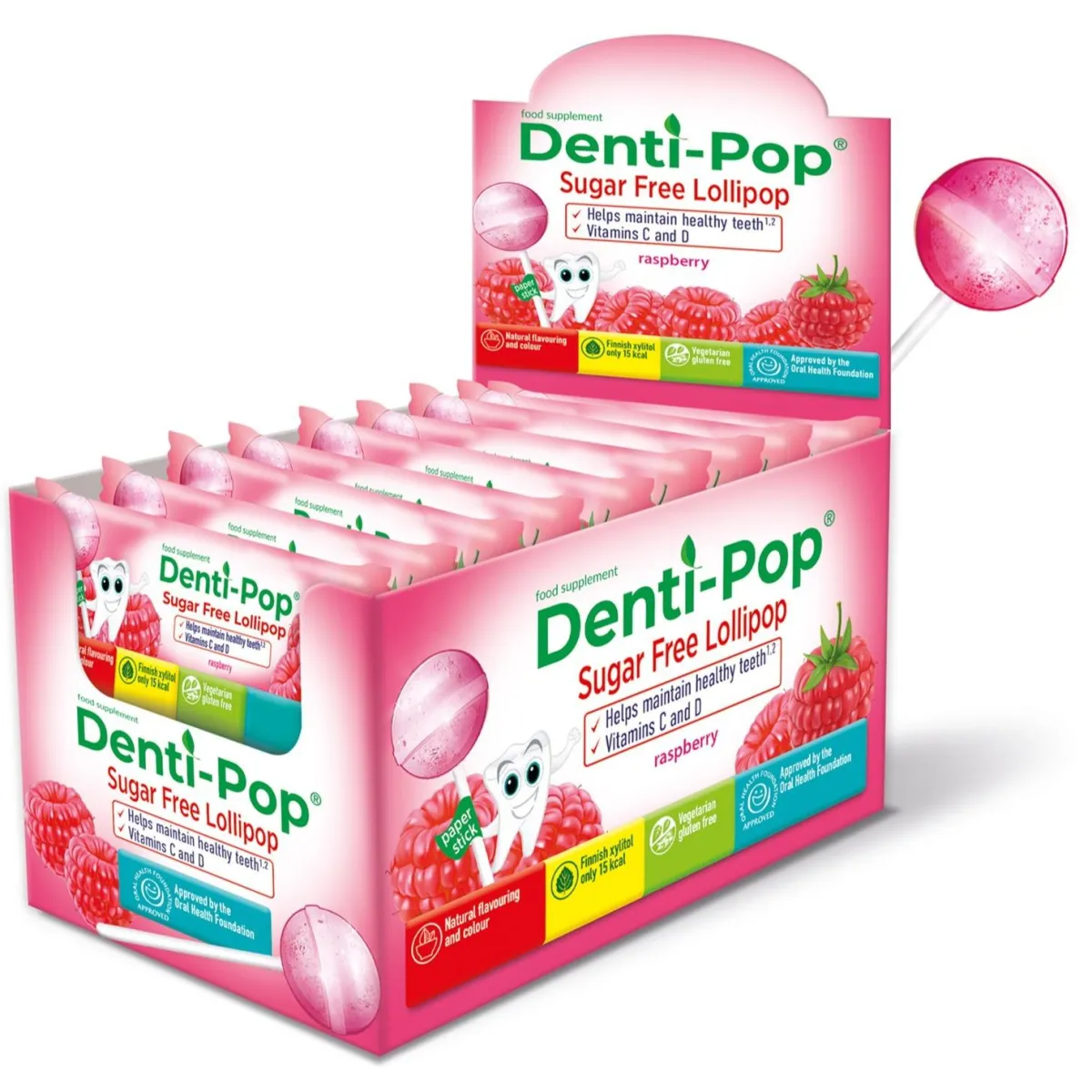 Denti-pop sugar free lollipop