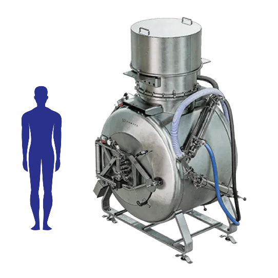 REV 10 KW Vacuum Microwave Dryer